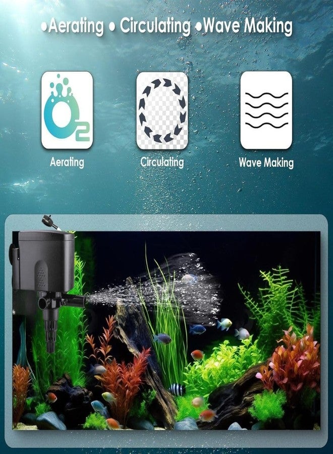 مضخة غاطسة متعددة الوظائف لأحواض السمك SOBO WP-1880 | 20 واط | 1200 لتر/ساعة | أقصى ارتفاع 1.2 متر - Image 3